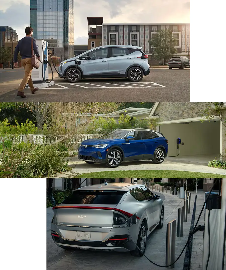 Home EV charging station setup