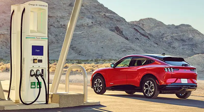 Electrify America charging station