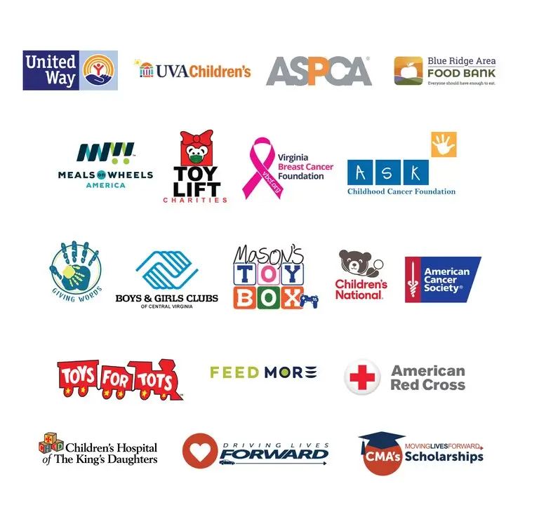 Community organizations supported by Carter Myers Automotive